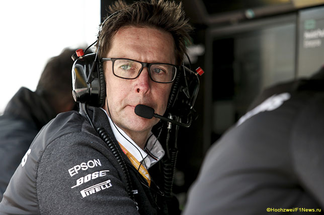 Эндрю Шовлин, главный гоночный инженер Mercedes