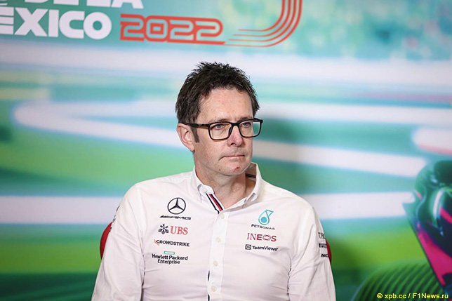 Эндрю Шовлин, главный гоночный инженер Mercedes