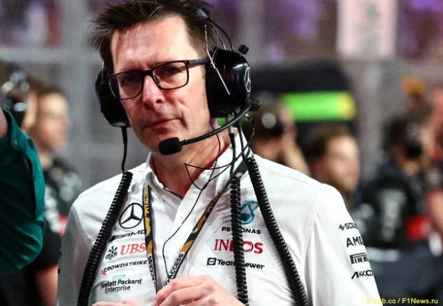 Эндрю Шовлин, главный гоночный инженер Mercedes