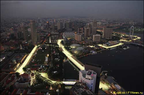 Трасса в Сингапуре