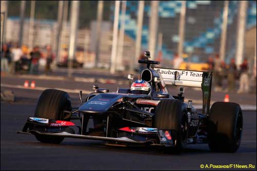 Сергей Сироткин на трассе