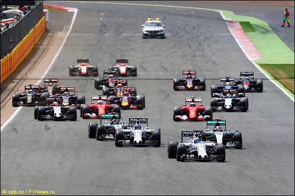 Старт Гран При Великобритании