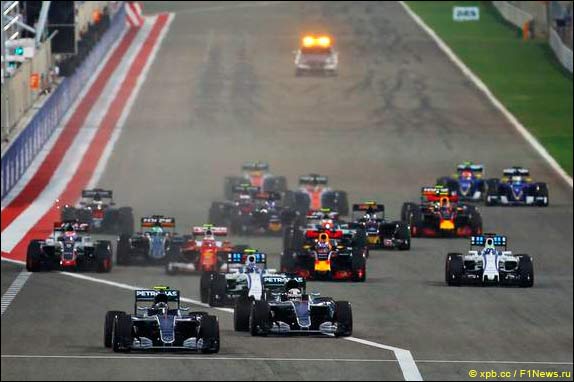 Старт Гран При Бахрейна