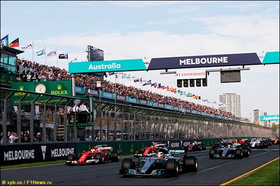 Старт Гран При Австралии