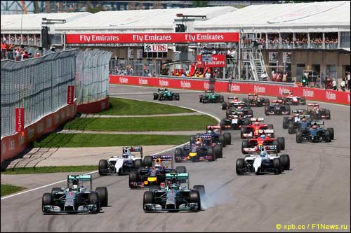 Старт Гран При Канады