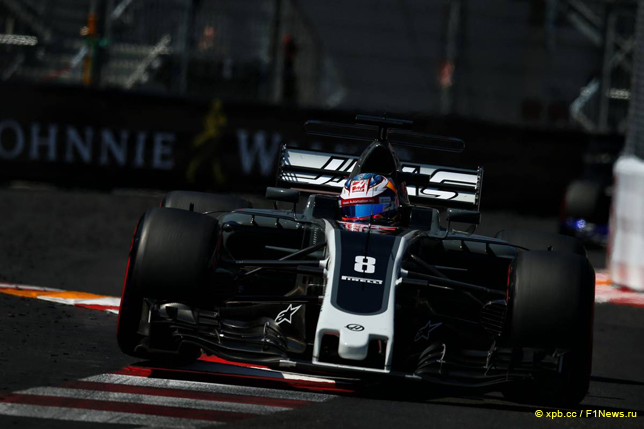 Гран При Монако. Роман Грожан