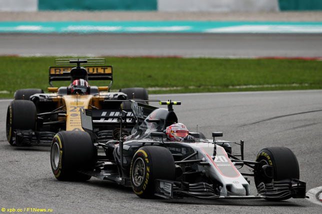 Кевин Магнуссен и Джолион Палмер