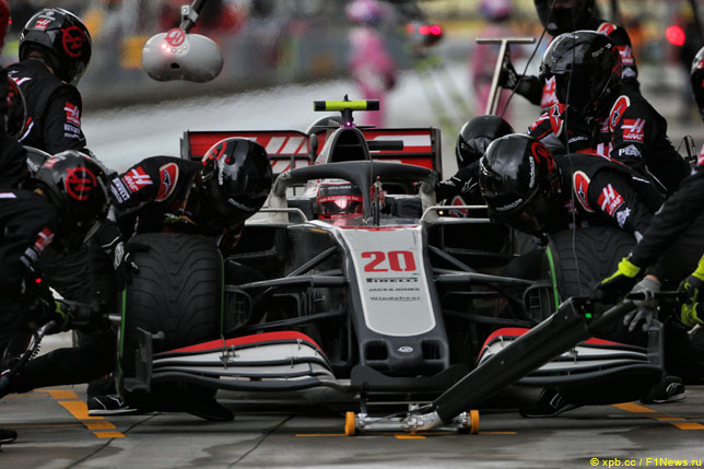 Пит-стоп Кевина Магнуссена