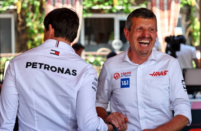 Гюнтер Штайнер (справа) и Тото Вольфф, 2022 год, фото XPB