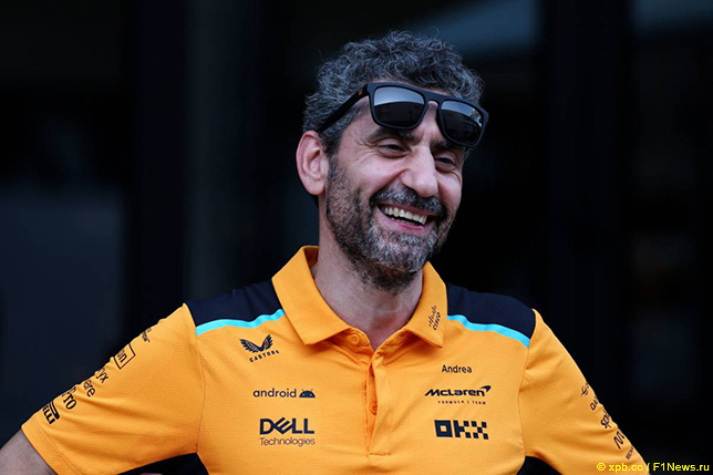 Андреа Стелла, руководитель команды McLaren