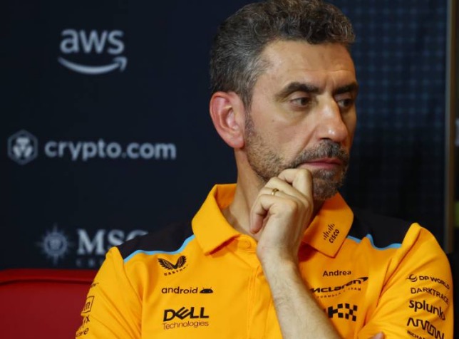 Андреа Стелла, руководитель команды McLaren, фото XPB