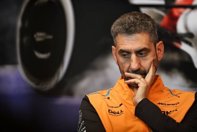 Андреа Стелла, руководитель команды McLaren, фото XPB