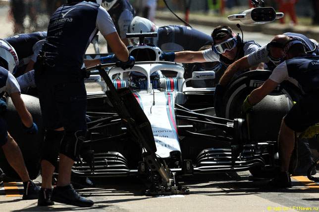 Пит-стоп Лэнса Стролла