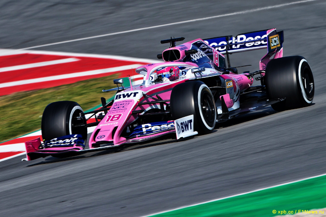 Тесты в Барселоне. Лэнс Стролл