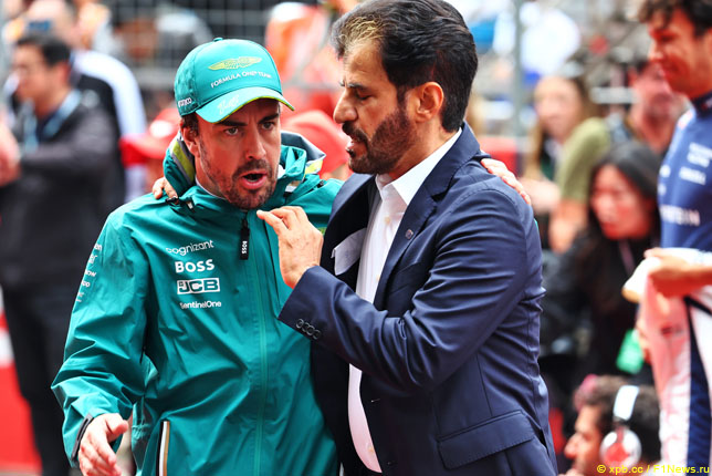 Фернандо Алонсо и Мохаммед бен Сулайем