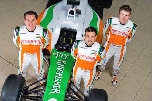 Гонщики Force India