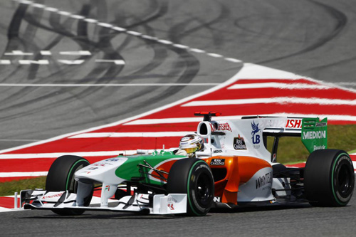 Гран При Испании. Автодром Circuit de Catalunya. Адриан Сутил