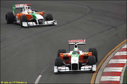 Витантонио Лиуцци и Адриан Сутил