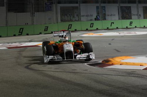 Гран При Сингапура. Адриан Сутил