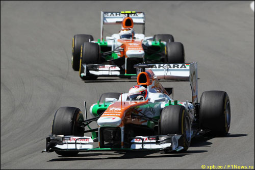 Пол ди Реста и Адриан Сутил