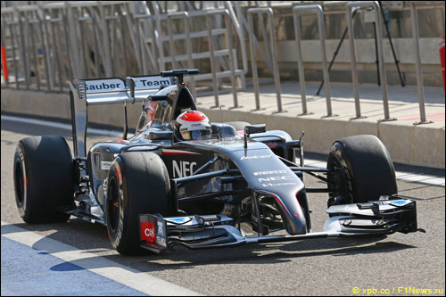 Адриан Сутил в Бахрейне