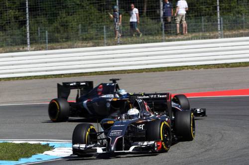 Гран При Германии. Гонщики Sauber