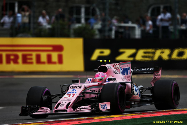 Гран При Бельгии. Эстебан Окон