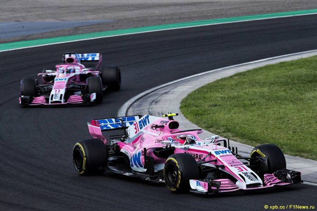 Гран При Венгрии. Гонщики Force India