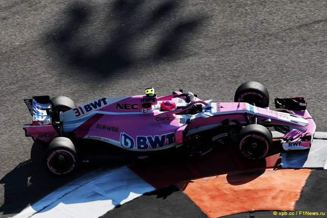 Гран При России. Эстебан Окон