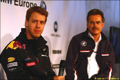 Себастьян Феттель и Марио Тайссен