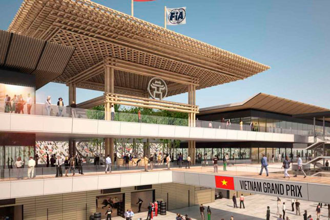 Проект автодрома в Ханое