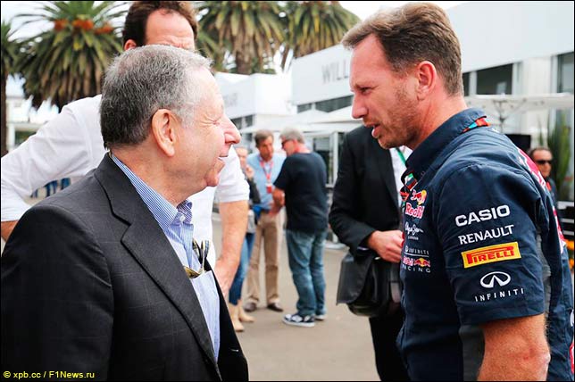 Жан Тодт и Кристиан Хорнер