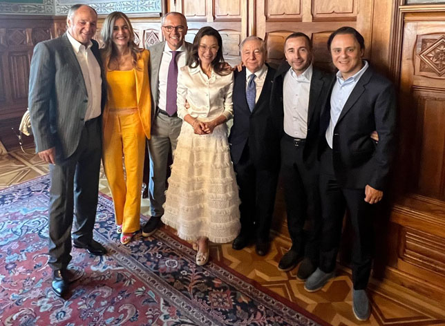 Свадьба Жана Тодта и Мишель Йео