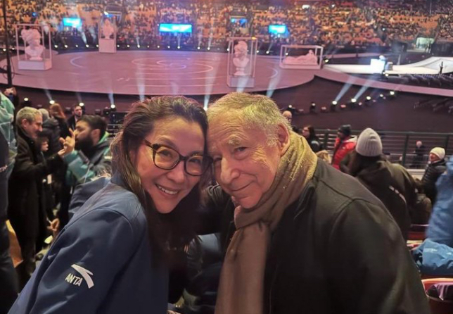 Жан Тодт и Мишель Йео, фото из социальных сетей