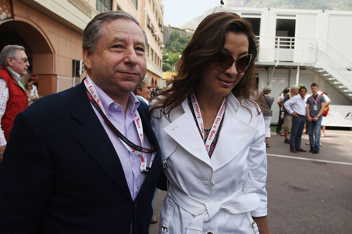 Жан Тодт с супругой Мишель Йео