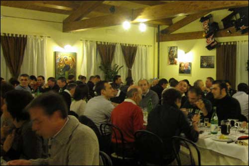 Торжественный ужин в Фаэнце