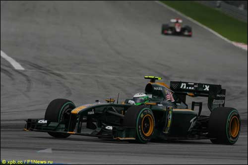 Хейкки Ковалайнен на трассе Гран При Малайзии