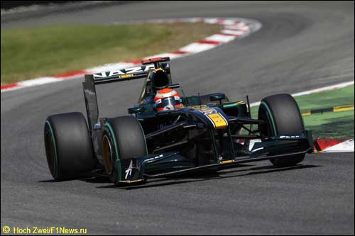 Ярно Трулли на трассе в Монце