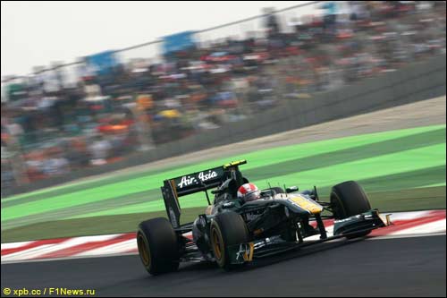 Ярно Трулли на Гран При Индии