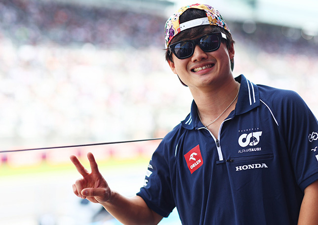 Юки Цунода, фото AlphaTauri