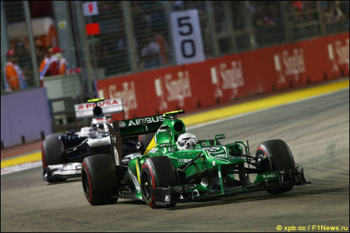 Гидо ван дер Гарде опережает Валттери Боттаса