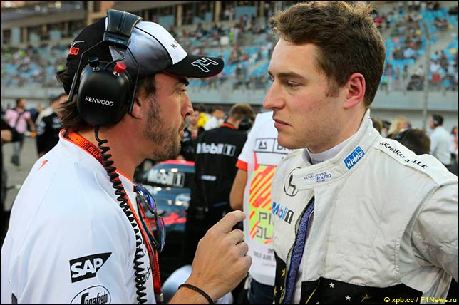 Фернандо Алонсо и Стоффель Вандорн