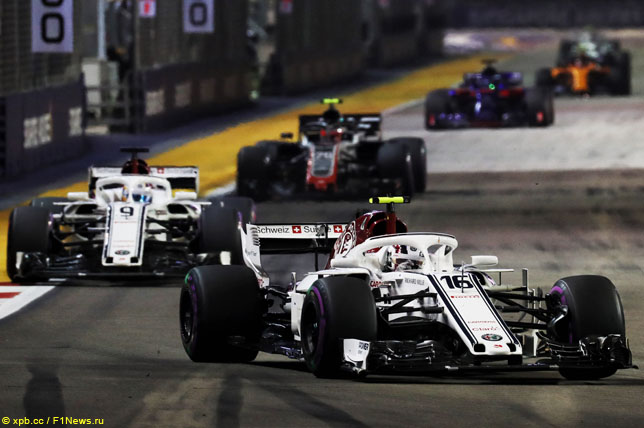 Шарль Леклер и Маркус Эриксон