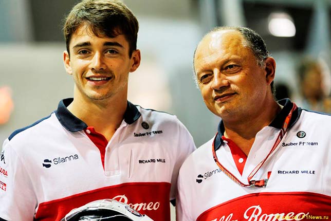 Шарль Леклер и Фредерик Вассёр