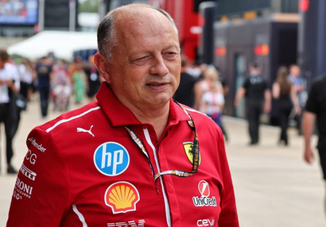 Фредерик Вассёр в паддоке Сильверстоуна, фото XPB