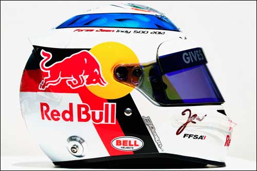 Новая раскраска шлема Жана-Эрика Верня