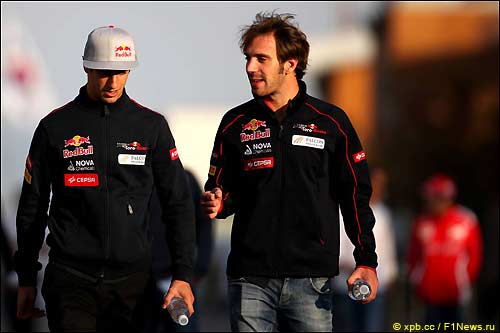 Жан-Эрик Вернь (справа) и Даниэль Риккардо