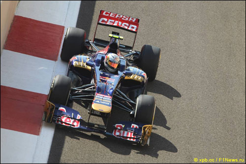 Жан-Эрик Вернь на Гран При Абу-Даби