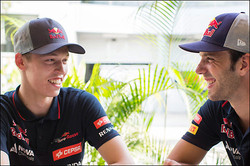 Даниил Квят и Жан-Эрик Вернь