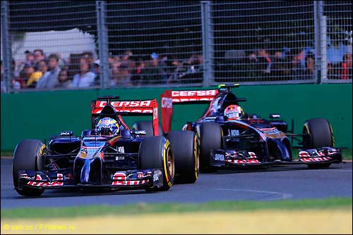 Жан-Эрик Вернь и Даниил Квят